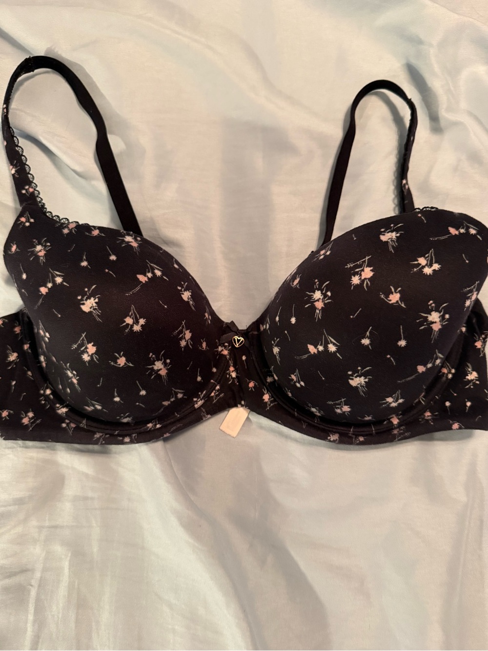 Victoria's Secret Black Floral bra